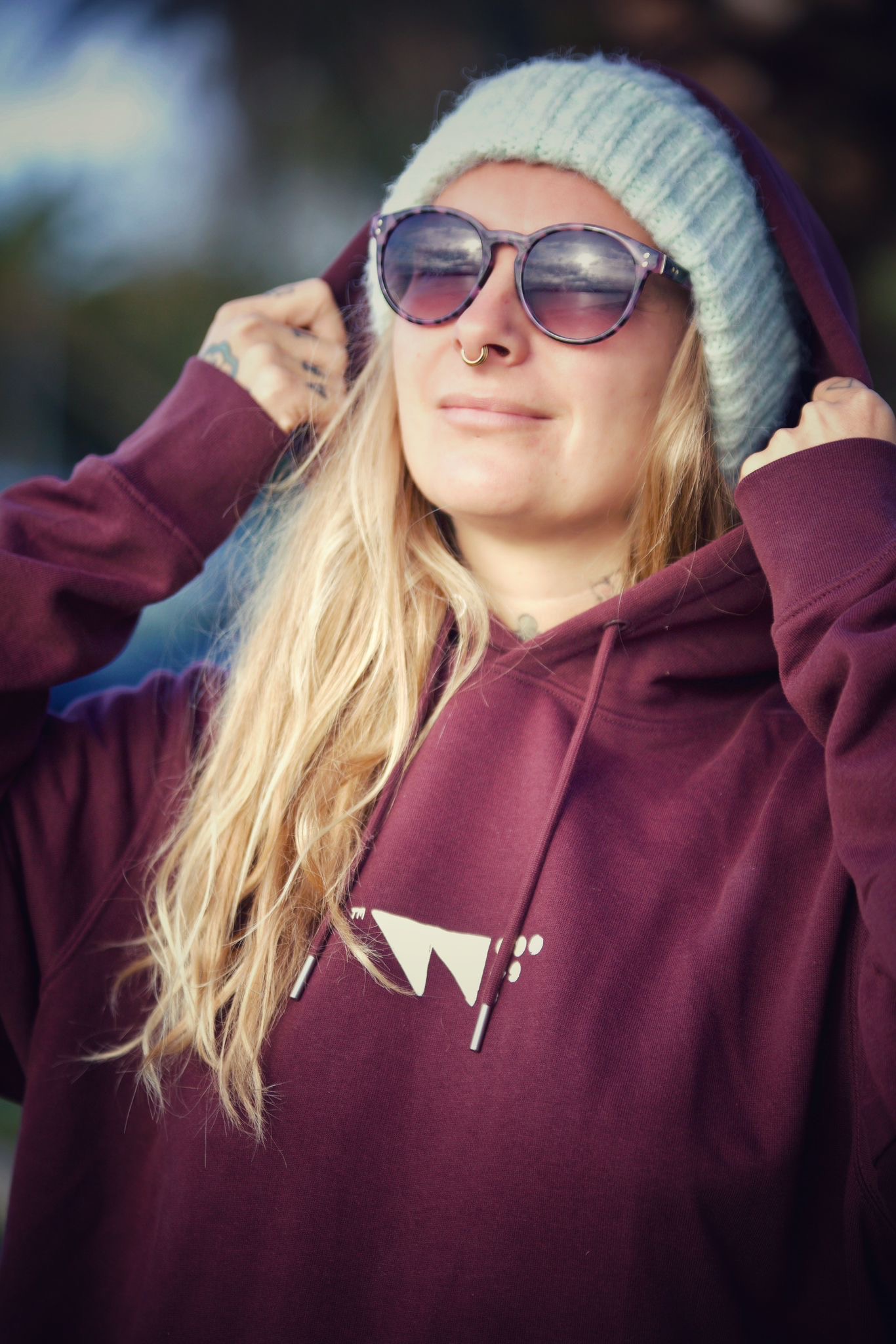 WF Hoody unisex - Plum